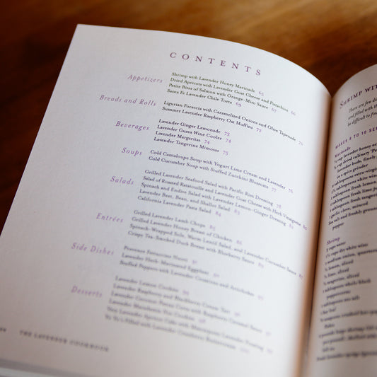 The Lavender Cookbook