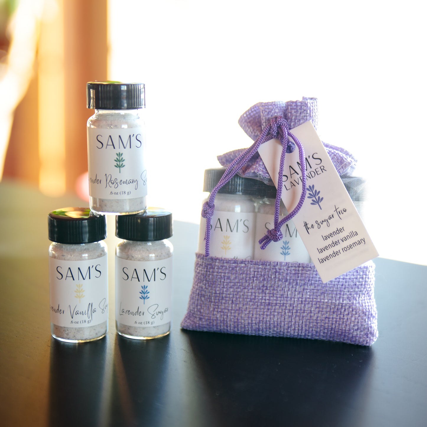 Custom Mini Sugar Trio
