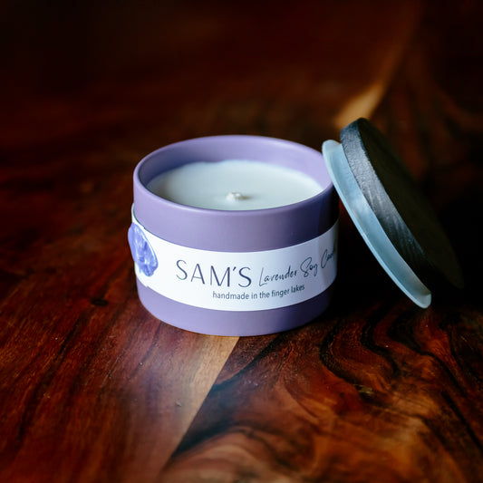 lavender soy candle